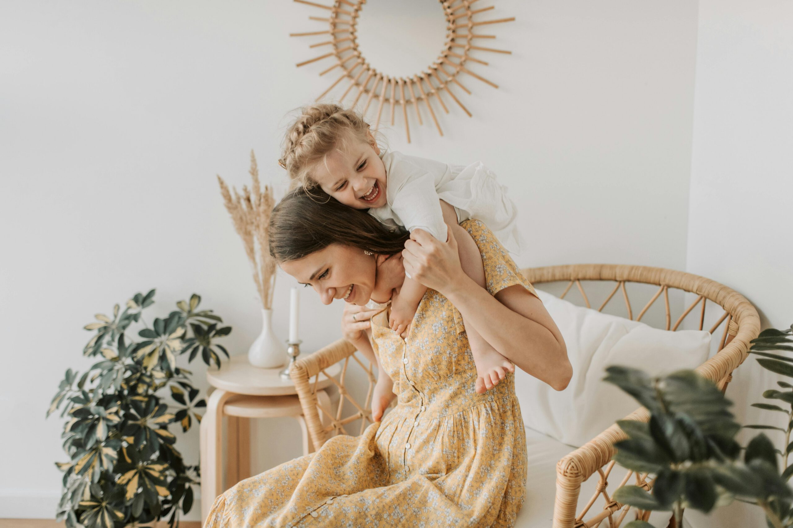 pexels-photo-4617294-4617294 Happy mother and daughter bonding at home, showcasing love and togetherness.